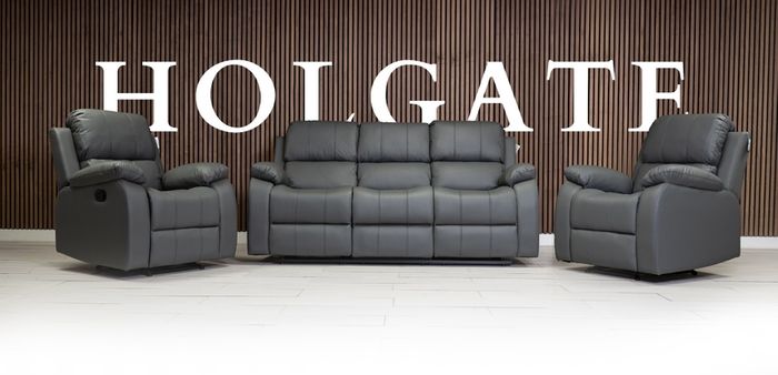 New 3+2 or 3+1+1 Holgate Leather Recliner Suite