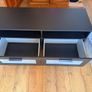 Ikea Tv Stand Only Black Left Image 4