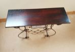 Wine storage and display table