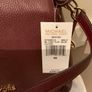 Michael Kors Bedford Convertible Merlot  Leather Bag Image 6