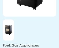super heat 4.2kw gas heater with gas bottle