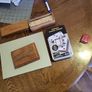 Dominoes set hardwood case Image 7