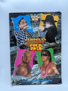 Wwe WWF European spring Tour 1993 Official souvenir Programme