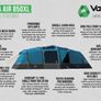 Vango Vesta Air 850XL - 8 man family tent Image 6