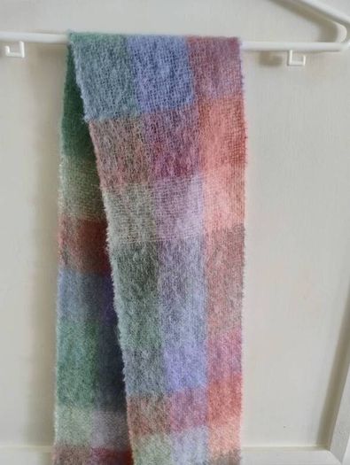 St Alban's Mohair scarf made in South Africa in very good condition with no issues 230cm x 17cm FREE STANDARD POSTAGE INCLUDED