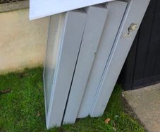 4 x large commercial light boxes