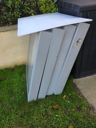 4 x large commercial light boxes