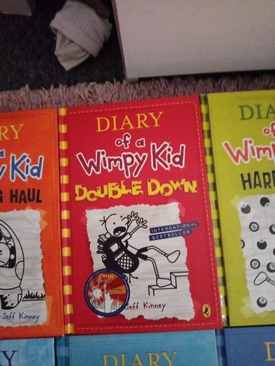 diary of a wimpy kid books