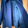 Navy ladies winter coat- NEVER worn (size 16) Image 5
