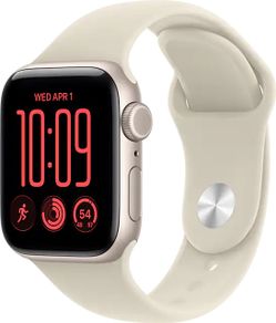Apple Watch Se 3rd Gen 40mm Starlight Wifi + Gps M/l (not Used)
