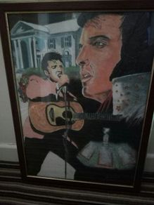 Elvis Presley - Pencil drawings over 20 years old