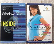 Computer solutions books for Vista.
