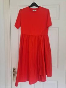 Cos orange dress