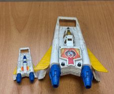 Buck Rogers Corgi star fighters small & large