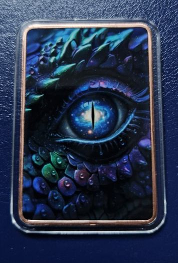 1 Troy Oz Copper Art Bar