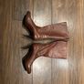 Tan Leather boots Image 4