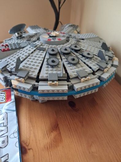 Lego star wars 4504 Millennium Falcon Original Trilogy Edition box +75414 force burn speeder