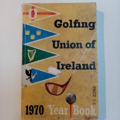 Vintage Golfing Union of Ireland Yearbook 1970 - Vintage Irish Golfing Book