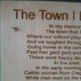song lyrics, gift, present, birch plywood, birthday, wedding Image 2