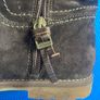 TOMMY HILFIGER Suede Boots in chocolate brown with TH logo Image 2