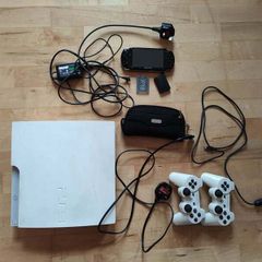PSP 2000 + PS3 PS3 White CECH - 3003B 320GB Slim version Bundle