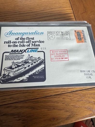 FDC Isle of Man 1978