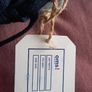 Navy Blue Leather Smart Lace-up trainers shoes Image 3