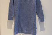 Zara light blue wool dress size 9-10