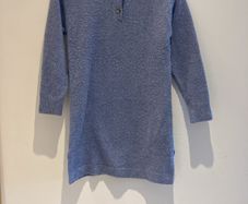 Zara light blue wool dress size 9-10