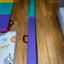 Gymnastics training set , beam , mat and bar Image 6