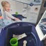 Rotho Babydesign Kiddy Wash Children's Washbasin, to be Attached to The Edge of The Bathtub Image 7