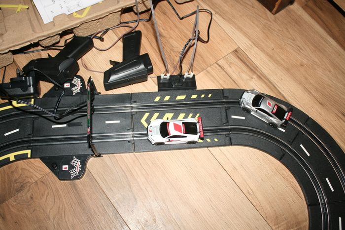 Furious Challenger Road Racing Slot Car Set Electric Powered Kids or Adults Toy (65" long)