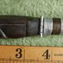 Vintage African Horsehair Fly Whisk - Carved Wood Handle, Tribal Decor Image 7