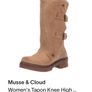Suede Cowboy Bikers Boots. NEW IN BOX Image 5