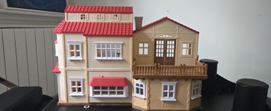 sylvanian family red roof country home gift set