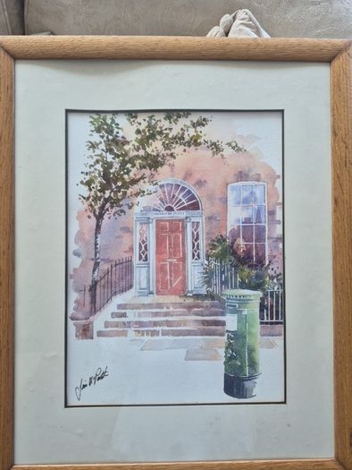 Beautiful Jim Mc Partlin Painting in frame