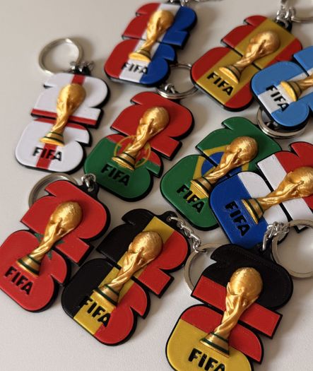 FIFA 2026 Flag Keychain