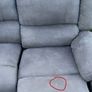 grey  recliner corner sofa Image 3