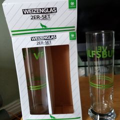 Wheat Beer Glasses - Two Pack