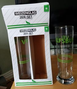 Wheat Beer Glasses - Two Pack