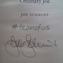Joe Schmidt - Ordinary Joe - Signed/Autographed Copy Image 2