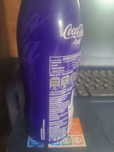 Very Rare Unwerth Alluminium Cola Bottle