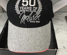 Team McLaren F1 Commemorative baseball cap special edition - new & boxed