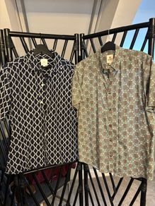 2 x Next Short Sleeve Shirt Size Medium