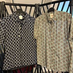 2 x Next Short Sleeve Shirt Size Medium