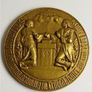 Antique Gold Gilt Golden Wedding anniversary token | 65 grams | Evangelical Church of the Old Prussian Union Image 2