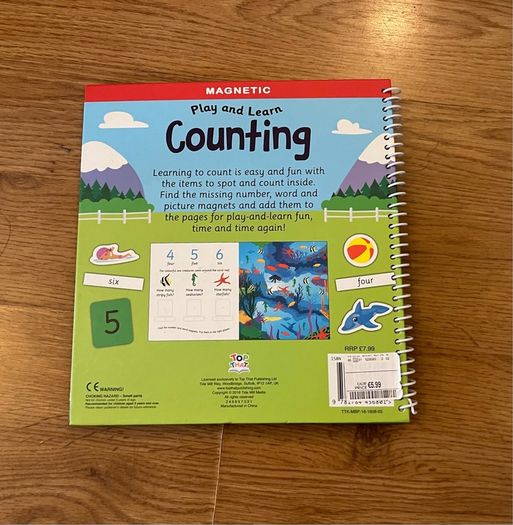 Magnetic Play & Learn Counting Book