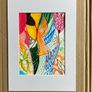 Original framed painting Botanical Painting Artwork Image 4