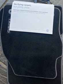 Genuine Vw Taigo Premium Carpet Mats-2021 Onwards (2g8061270wgk