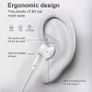 iphone earphones ,in-ear HiFi stereo isolating wired earphones,With volume control and microphone,Noise earphone Cancellation Compatible With iPhone Image 3